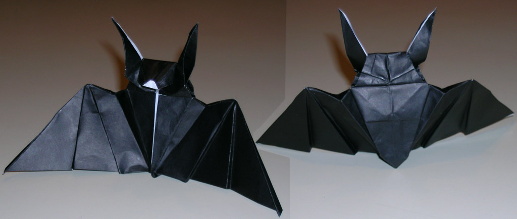Origami Bat by Andrea Mantler