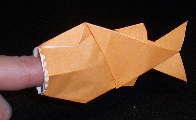 Origami Fish model by Jeremy Shafer